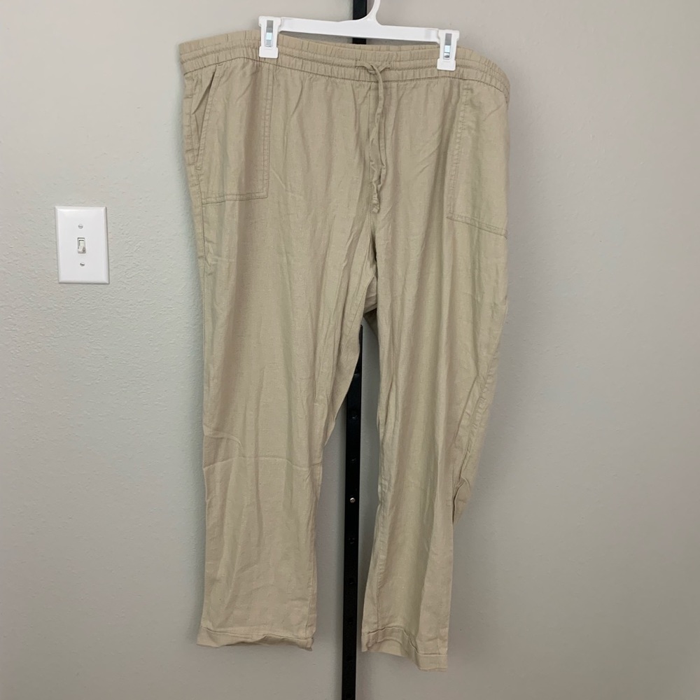 Old Navy XXL Tall Linen Blend Pants